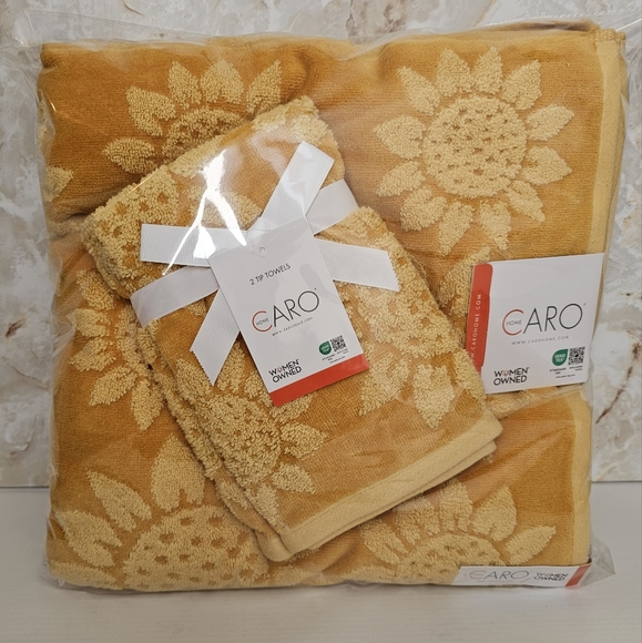 CARO Bath Towel Set 4 piece - Picture 16 of 16